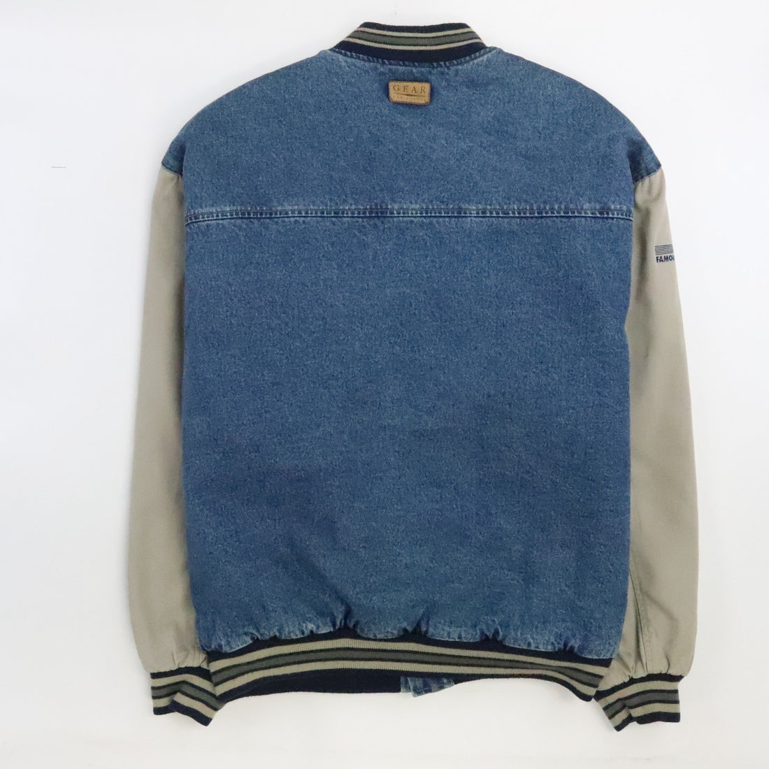 Vintage Pepsi Denim Bomber Jacket Size XL