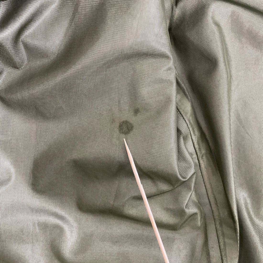 Vintage Military Combat Jacket Liner Size Large Green