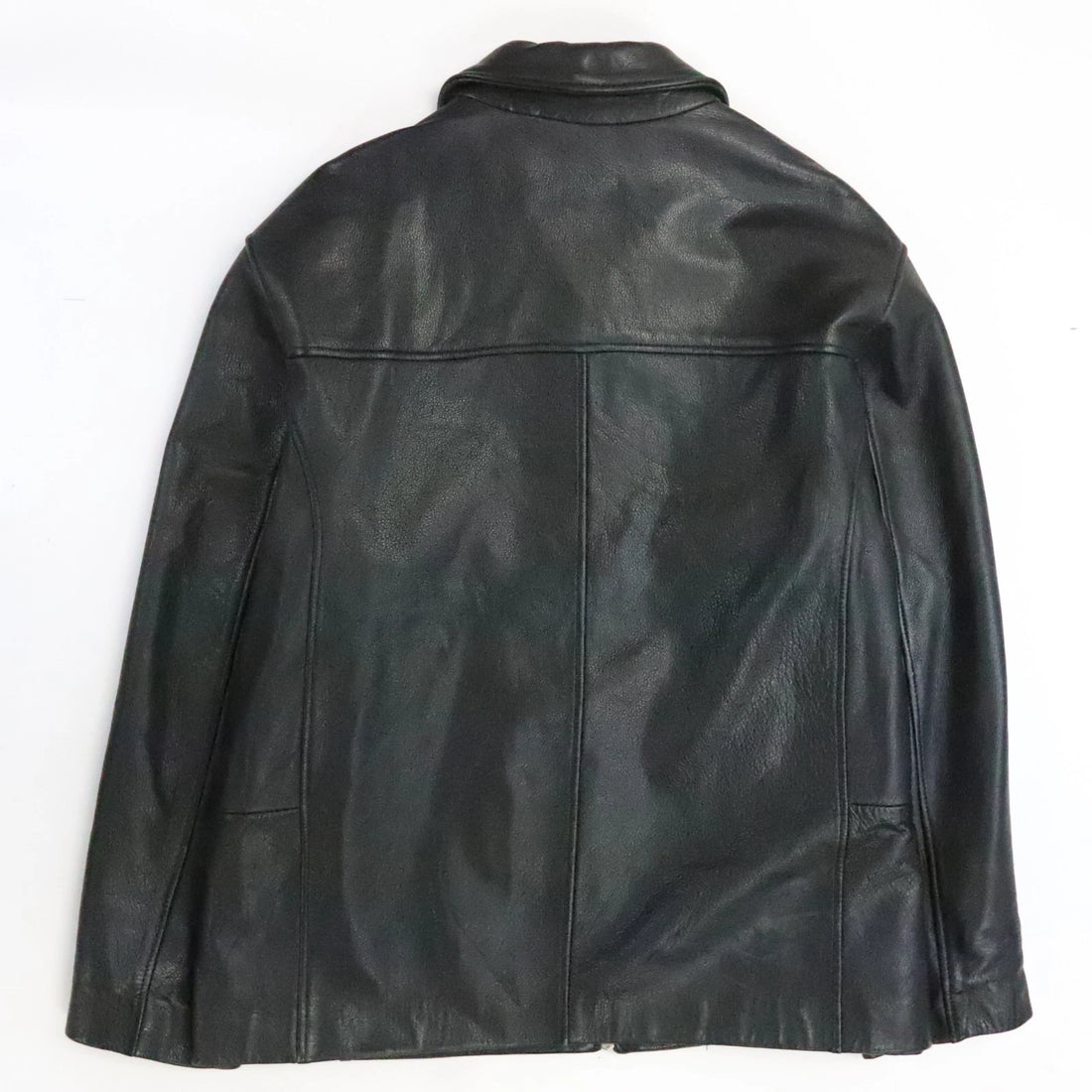 Danier Leather Coat Jacket Size Large Black