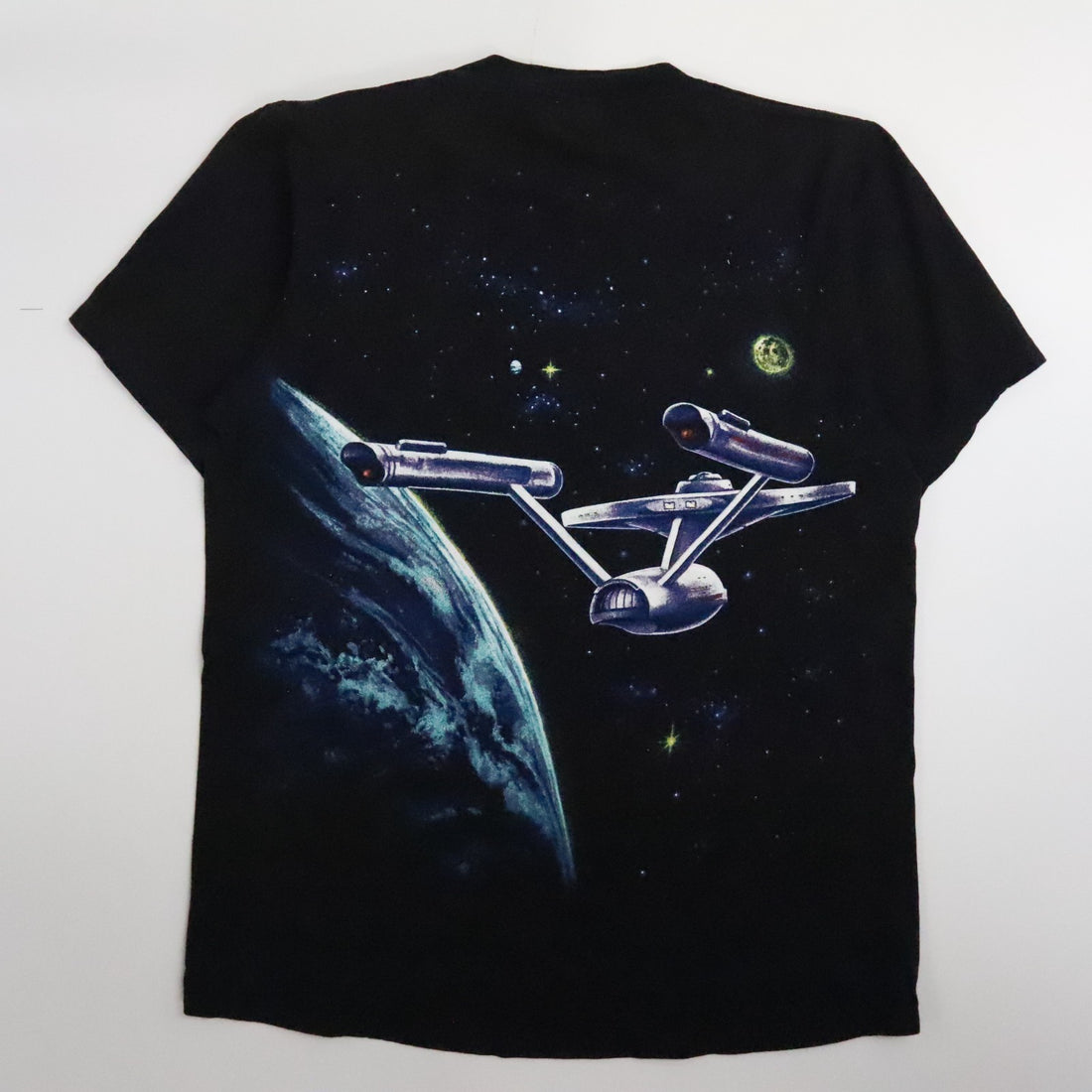 Vintage Star Trek T-Shirt Size Large Double Sided 1991 90s