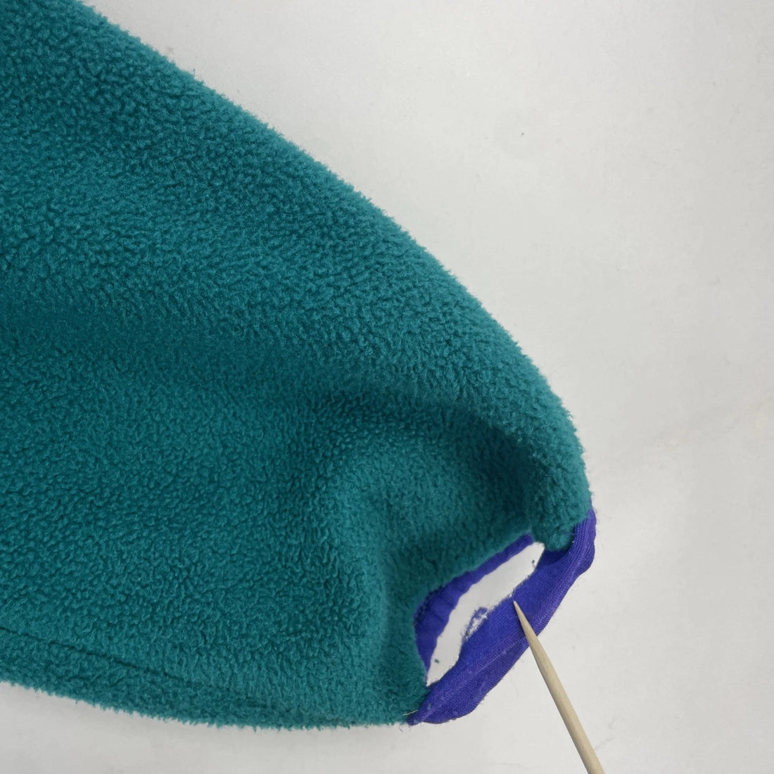 Vintage L.L. Bean Full Zip Fleece Jacket Size Medium Teal