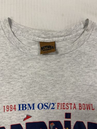 Vintage Arizona Wildcats Fiesta Bowl Champions T-Shirt Size Large 1995 90s NCAA