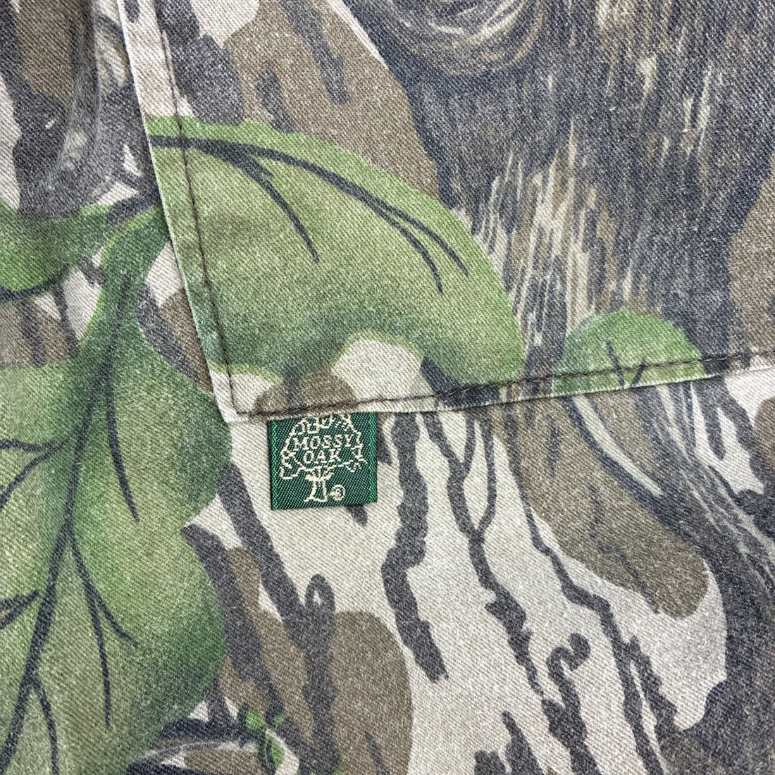 Vintage Mossy Oak Full Foliage Camo Hunting Cargo Pants Size Small