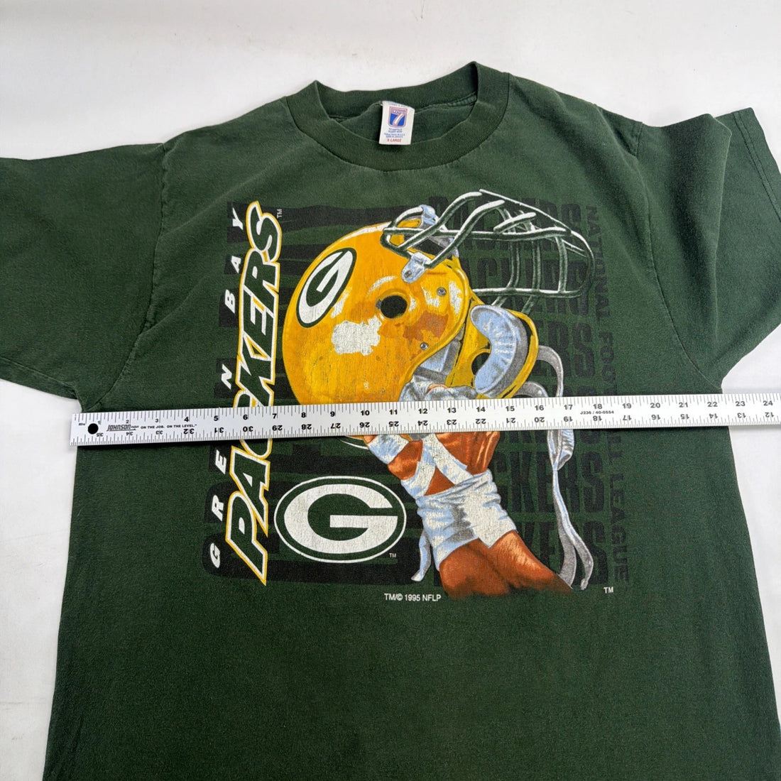 Vintage Green Bay Packers T-Shirt Size XL 1995 90s NFL