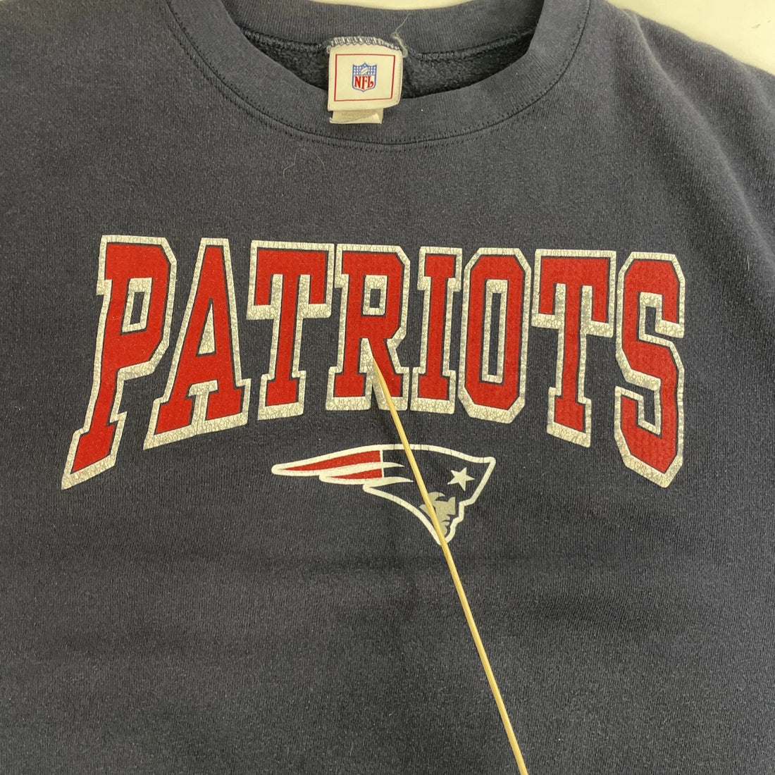 New England Patriots Sweatshirt Crewneck Size Large NFL