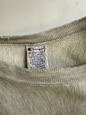 Vintage Manhattan College Champion Reverse Weave Crewneck Sweatshirt 2XL 90s