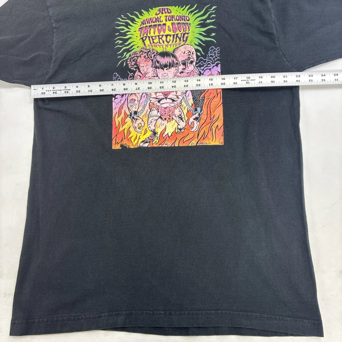 Vintage Toronto Body Piercing Convention Long Sleeve T-Shirt XL 1997