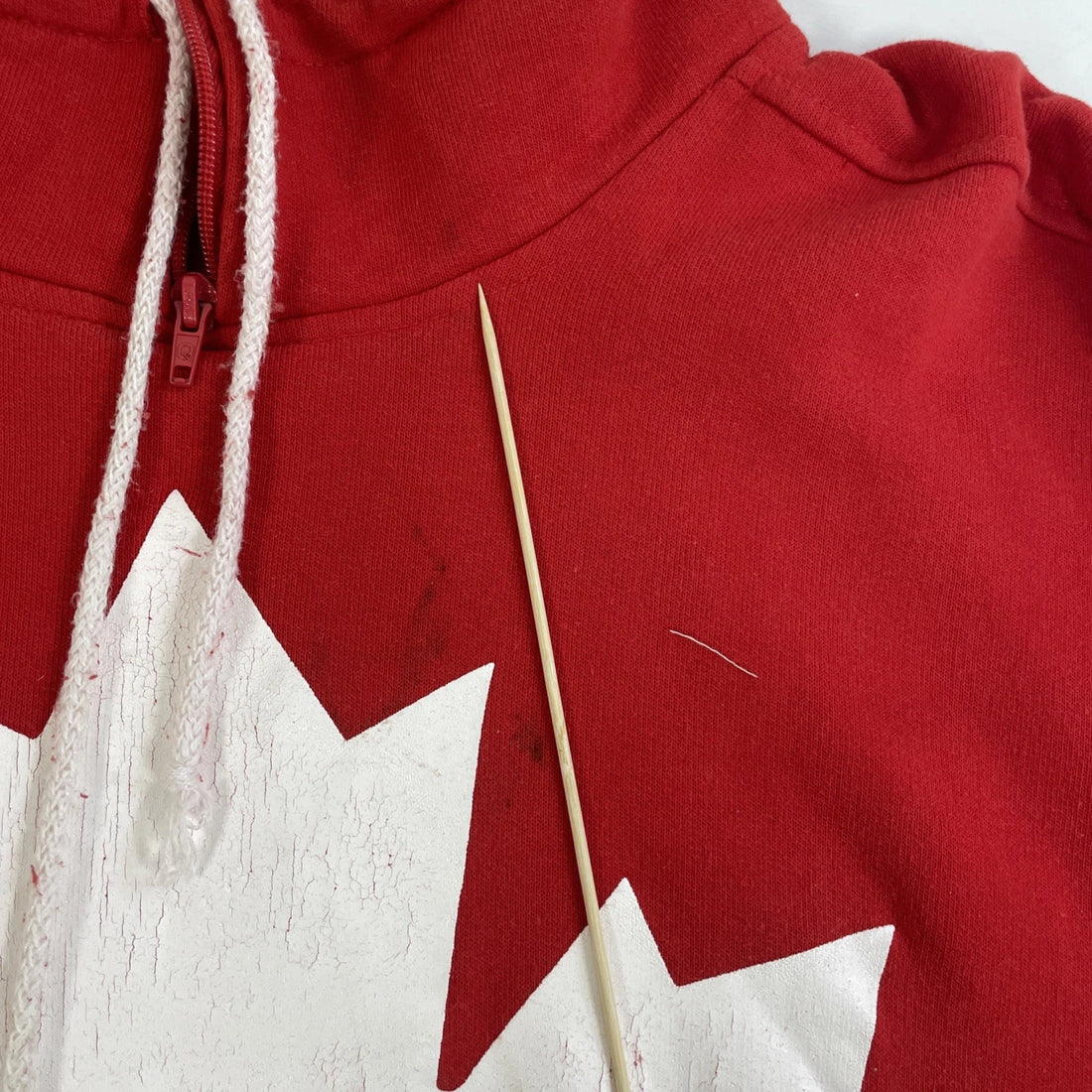 Vintage Team Canada Hockey Pullover Sweatshirt Size 2