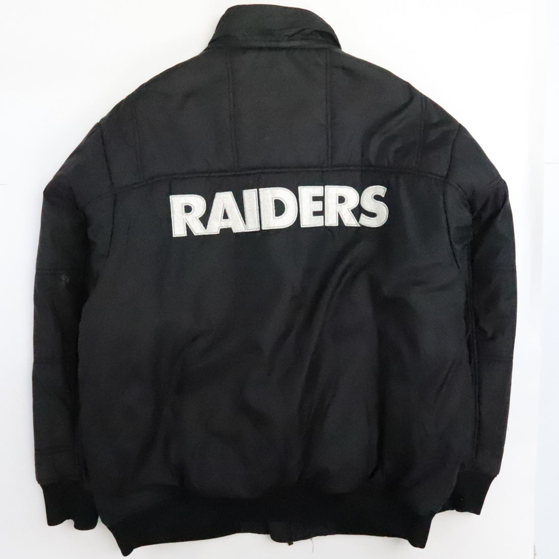 Vintage Oakland Raiders Reebok Puffer Jacket Size XL Exclusive Edition NFL