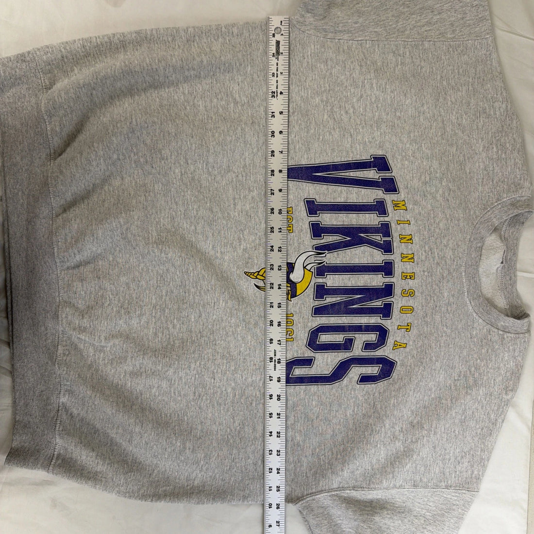 Vintage Minnesota Vikings Sweatshirt Crewneck Size XL NFL