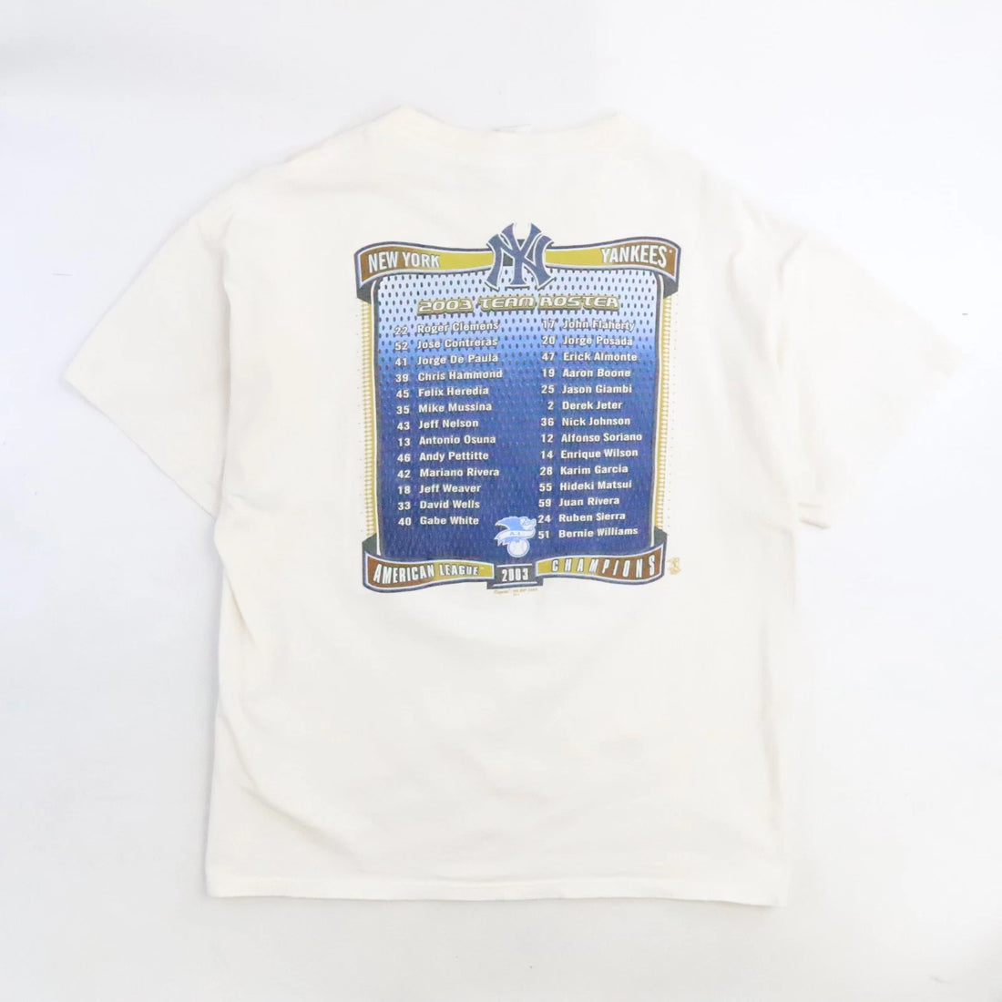 Vintage New York Yankees AL Champs T-Shirt XL 2003 MLB