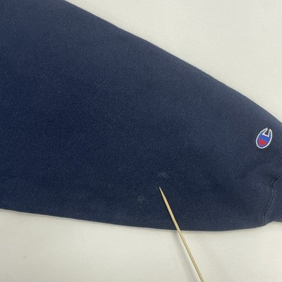 Vintage Champion Reverse Weave Crewneck Sweatshirt Size Medium Blue 90s