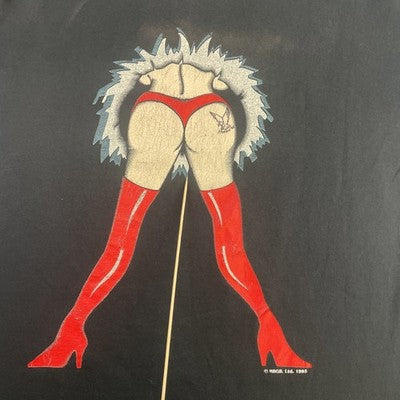 Vintage Sturgis Stripper T-Shirt Size 2XL Double Sided 1995 90s