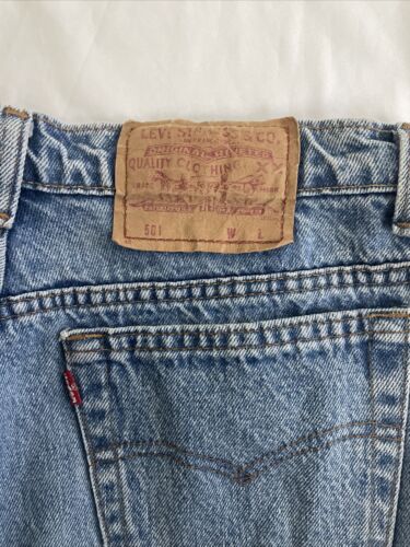 Vintage Levi Strauss & Co 501 Denim Jeans Pants 33 X 32 59501 0112 Button Fly