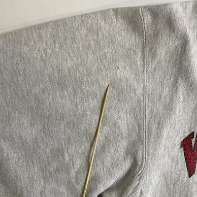 Vintage Wesleyan Champion Reverse Weave Crewneck Sweatshirt Large Distressed 90s