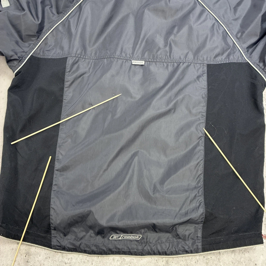 Vintage Allen Iverson Reebok Windbreaker Light Jacket Size XL