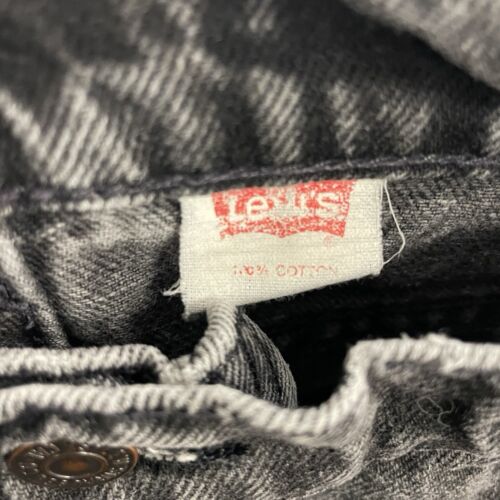 Vintage Levi Strauss & Co. Denim Jeans Pants Size 38 X 34 Black 550-0260