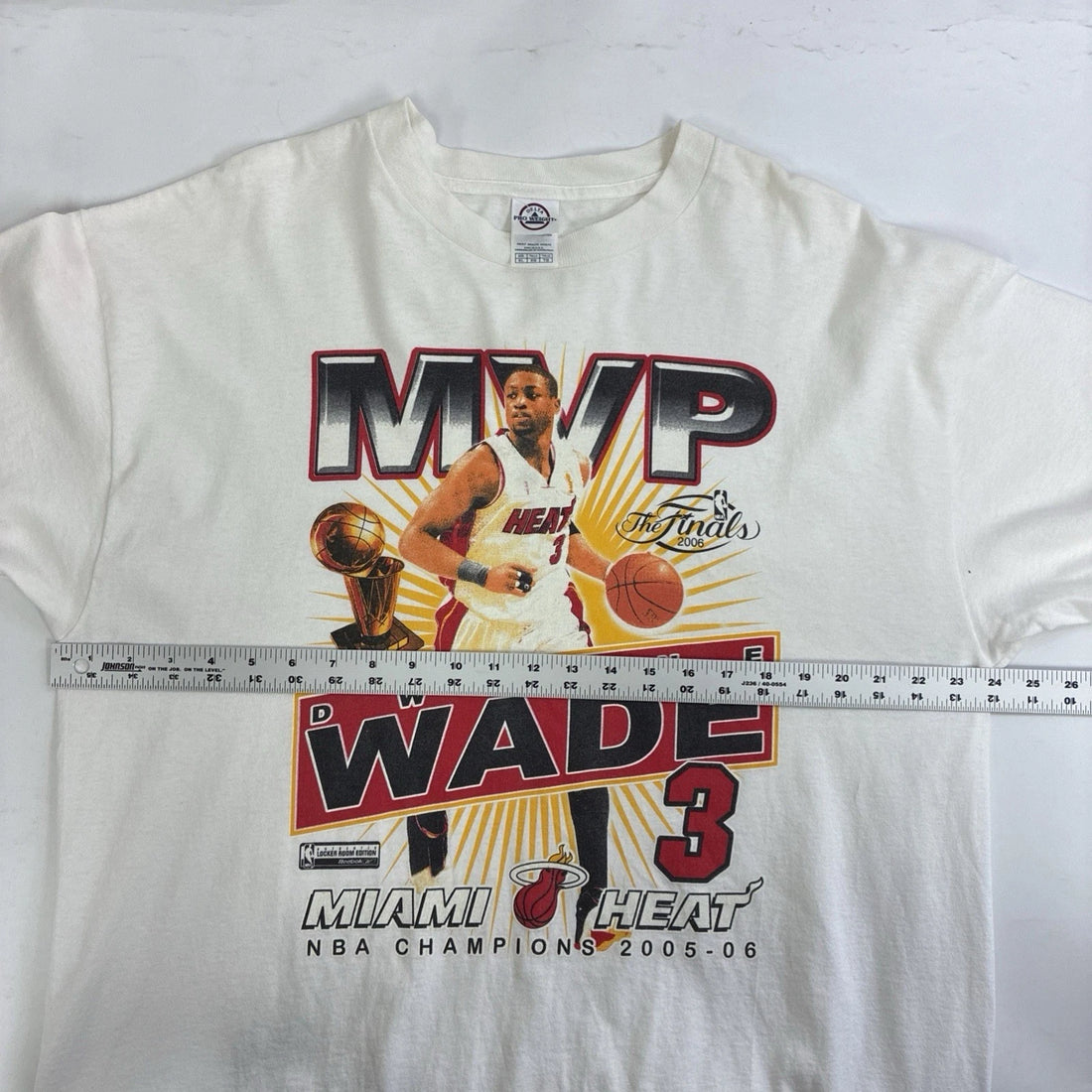 Miami Heat Dwyane Wade Finals MVP T-Shirt Size XL NBA