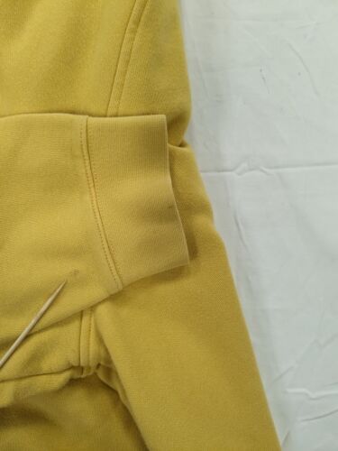 Vintage Nike Sweatshirt Crewneck Size Large XL Yellow Embroidered Swoosh