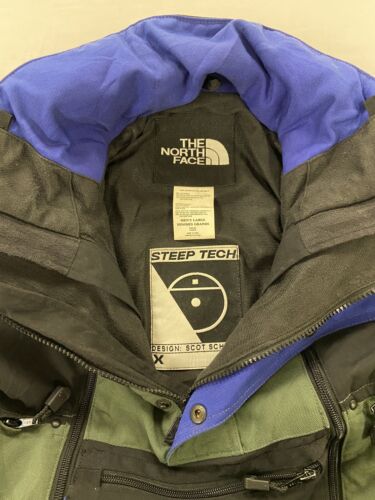 Vintage The North Face Steep Tech Jacket Size Large Blue
