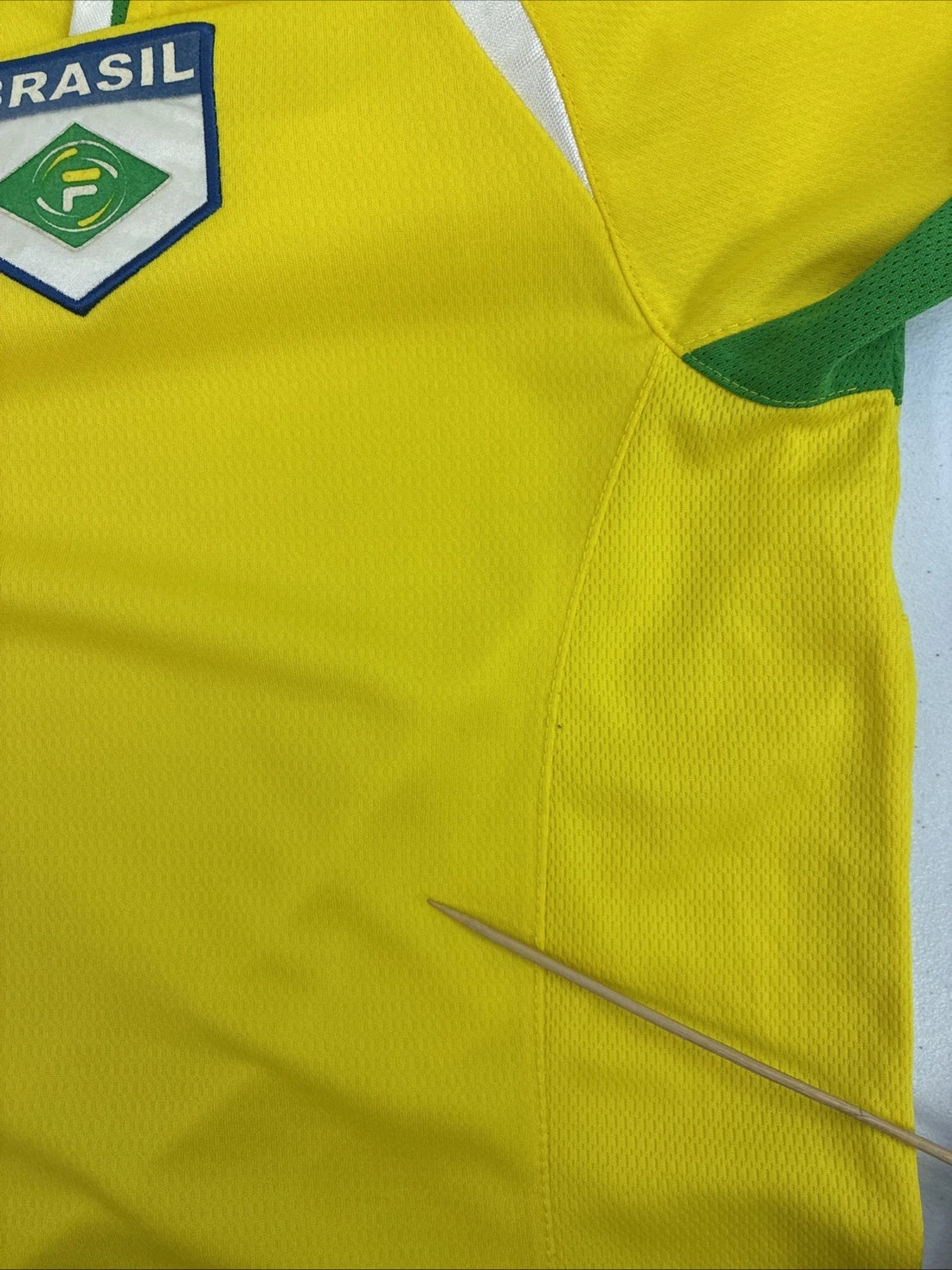 Brazil Fila Soccer Football Jersey Size Large