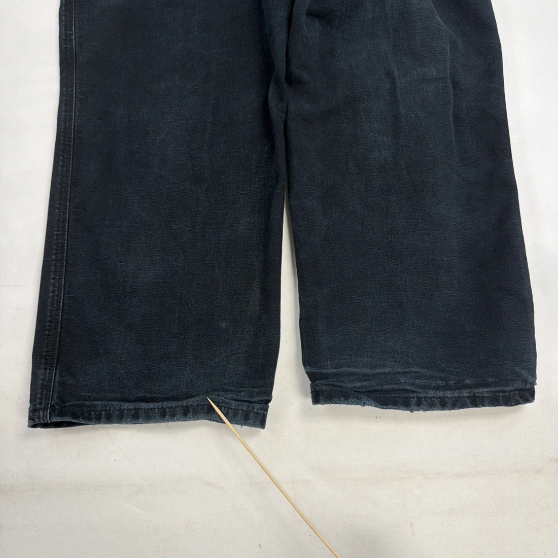 Carhartt Canvas Carpenter Work Pants Size 38 X 30 Black