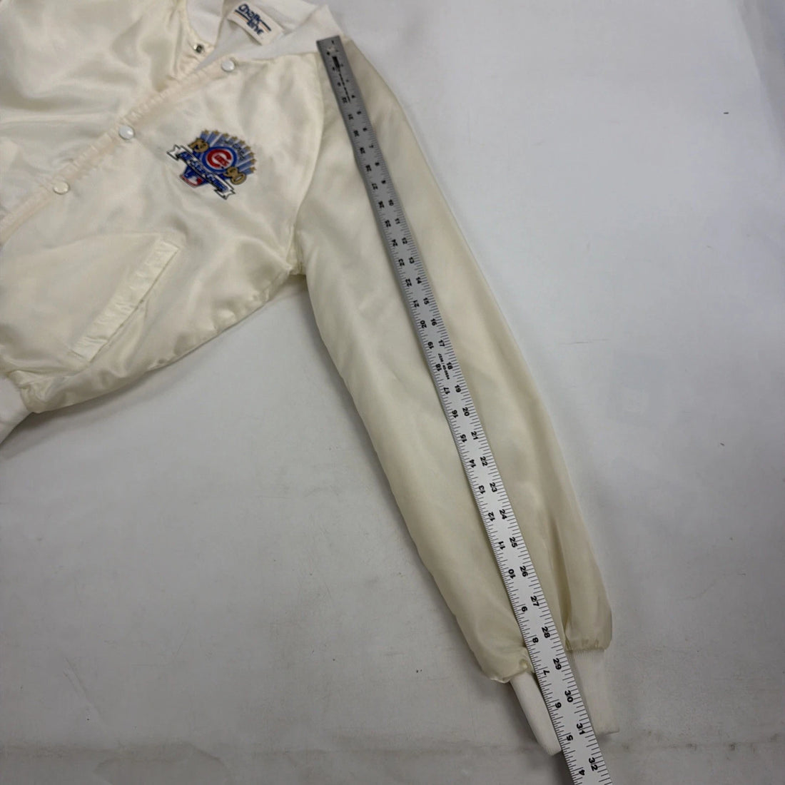 Vintage Chicago Cubs All Star Game Satin Jacket Size Medium 1990 90s MLB