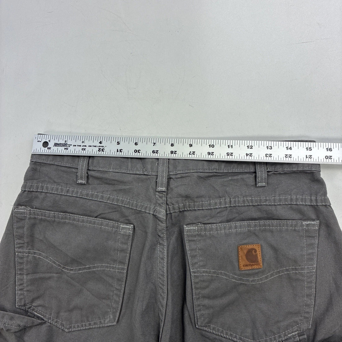 Carhartt Carpenter Work Pants Size 32 X 34 Gray