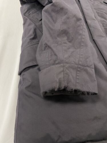 The North Face Parka Coat Jacket Size Small Gray Hyvent Down