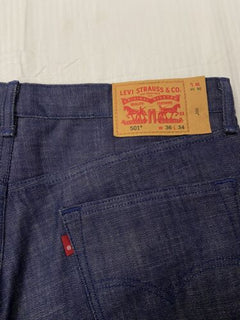 Levi Strauss & Co 501 White Oak Cone Denim Jeans Pants Size