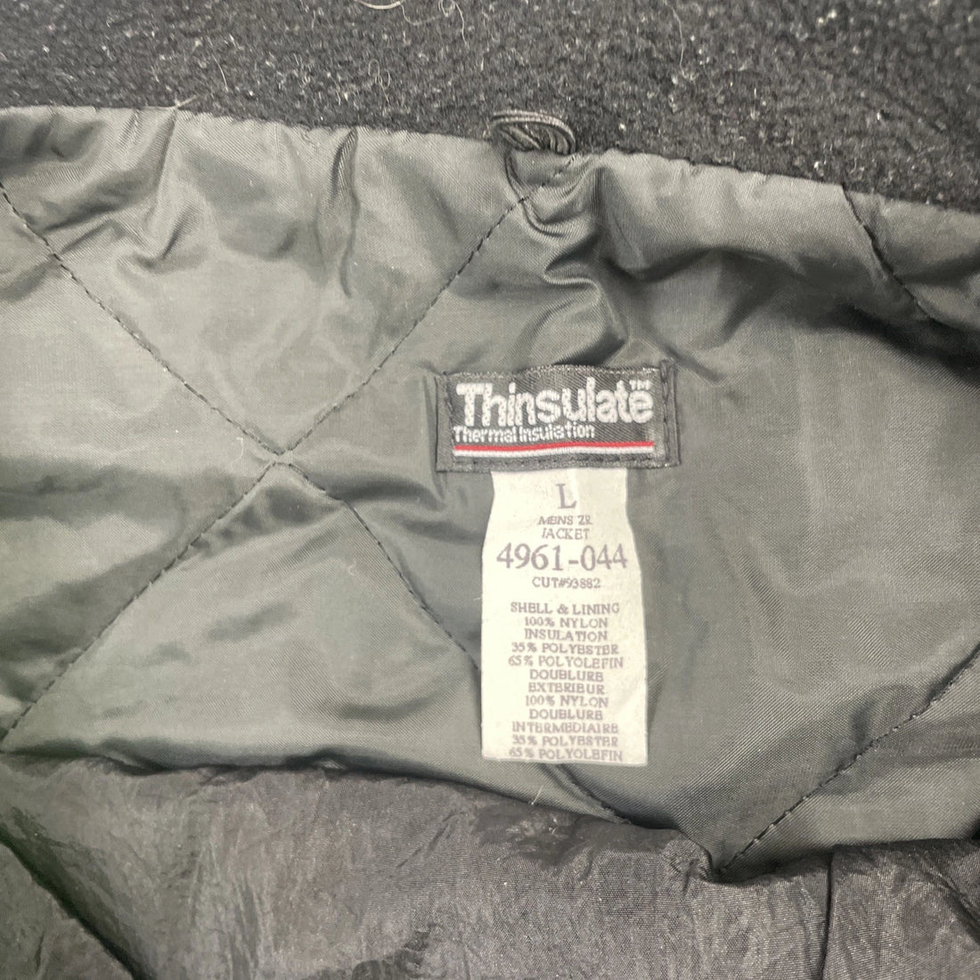 Vintage Arctic Cat Arcticwear Snowmobile Racing Jacket Size Large