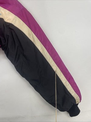 Vintage Polaris Snowmobile Racing Puffer Jacket Size XL 90s