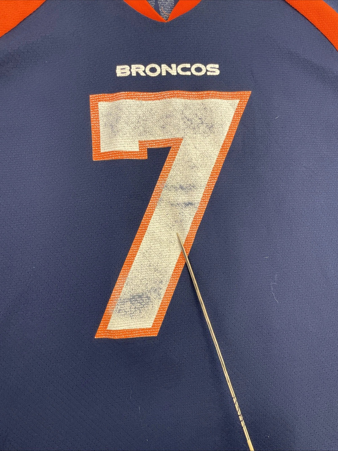 Vintage John Elway Denver Broncos Logo 7 Jersey Size XL NFL