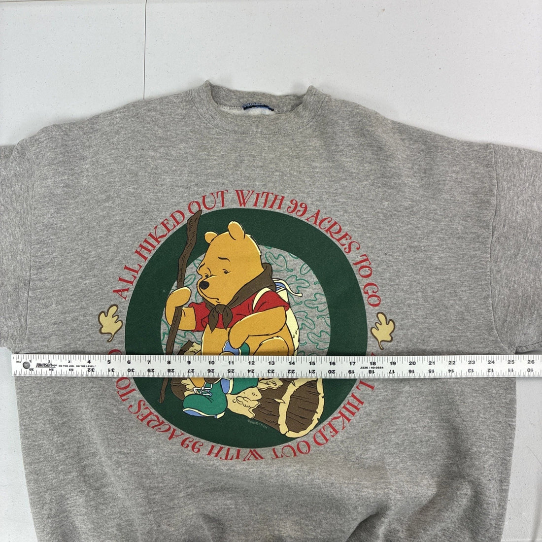 Vintage Winnie The Pooh Disney Crewneck Sweatshirt Size XL