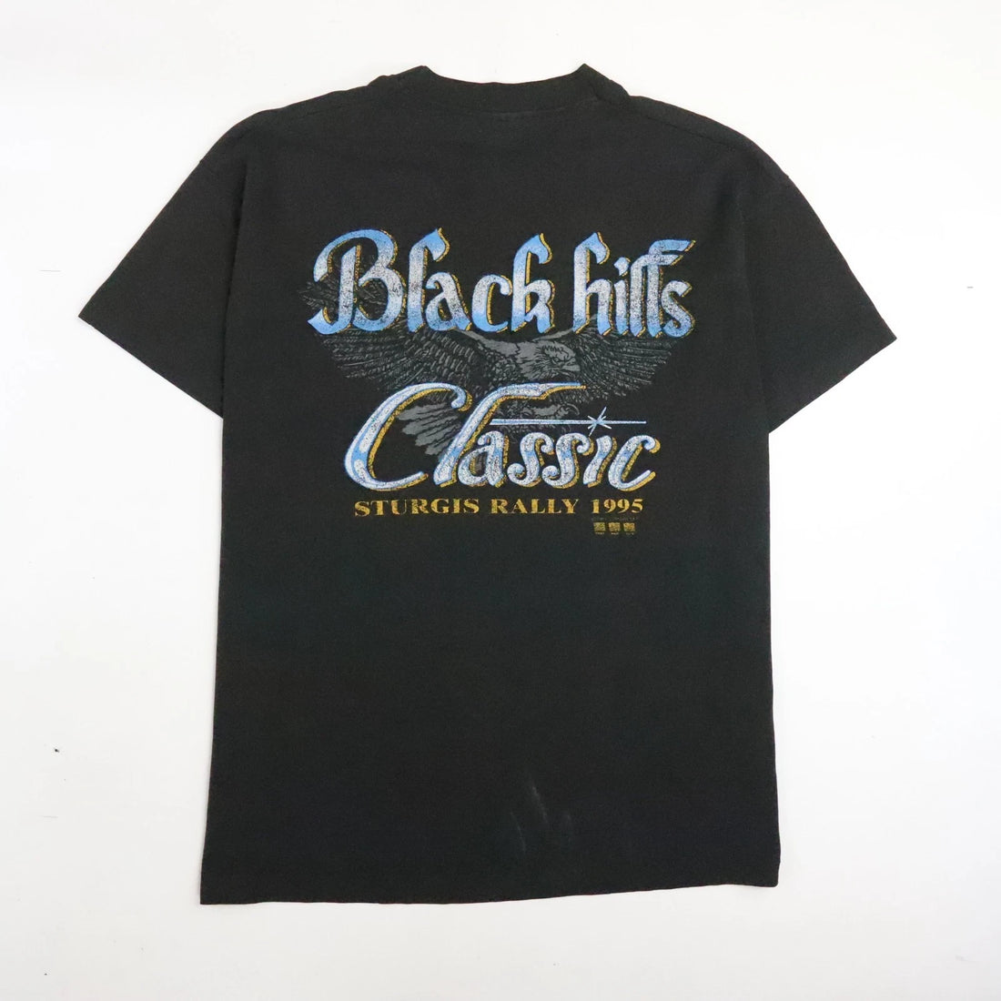 Vintage Sturgis Rally Black Hills Classic Eagle T-Shirt Size XL 1995 90s