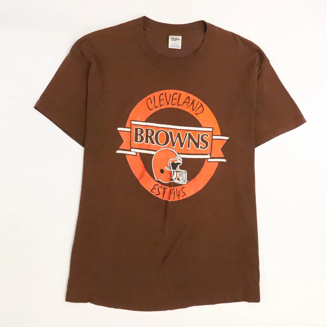 Vintage Cleveland Browns T-Shirt Size XL Brown MLB