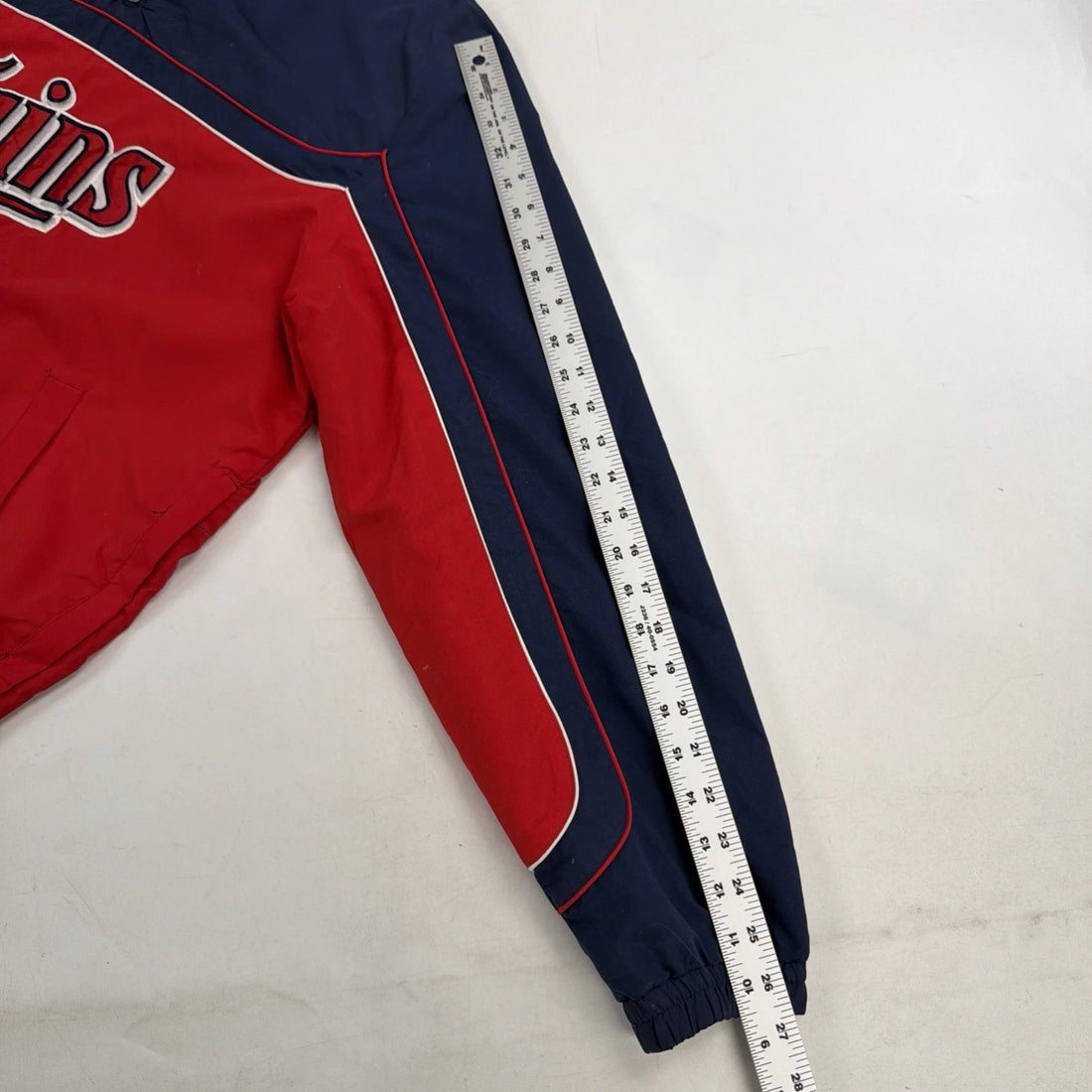 Minnesota Twins 1/4 Zip Pullover Windbreaker Light Jacket Size XL MLB