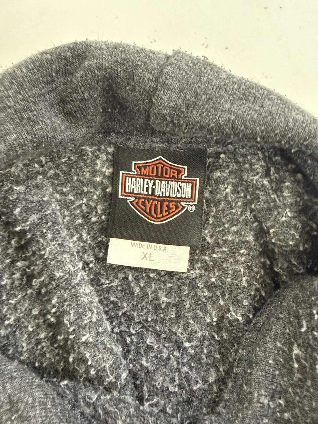 Harley Davidson Motorcycles Live To Ride Sweatshirt Hoodie Size XL