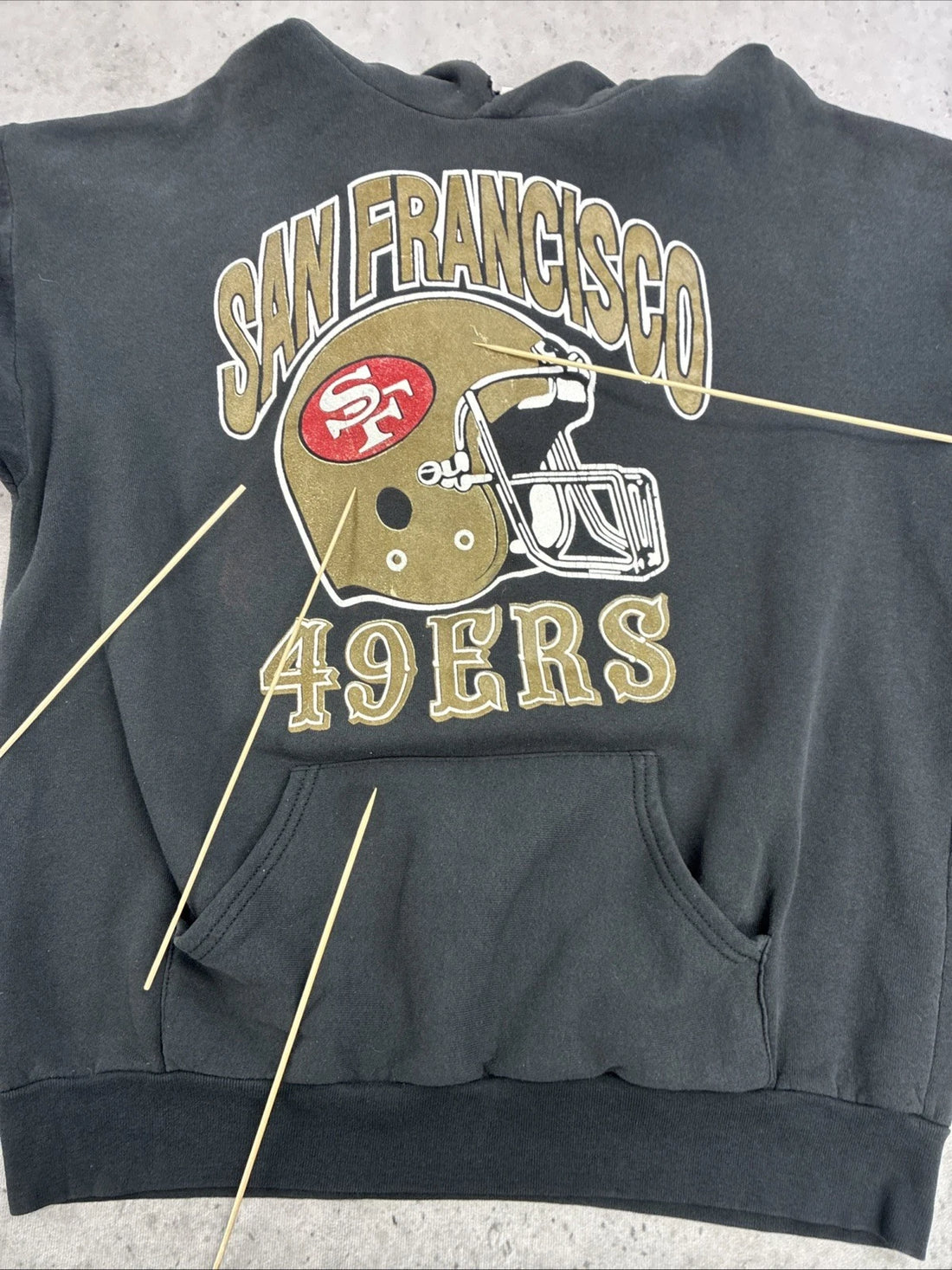 Vintage San Francisco 49ers Sweatshirt Hoodie Size XL NFL