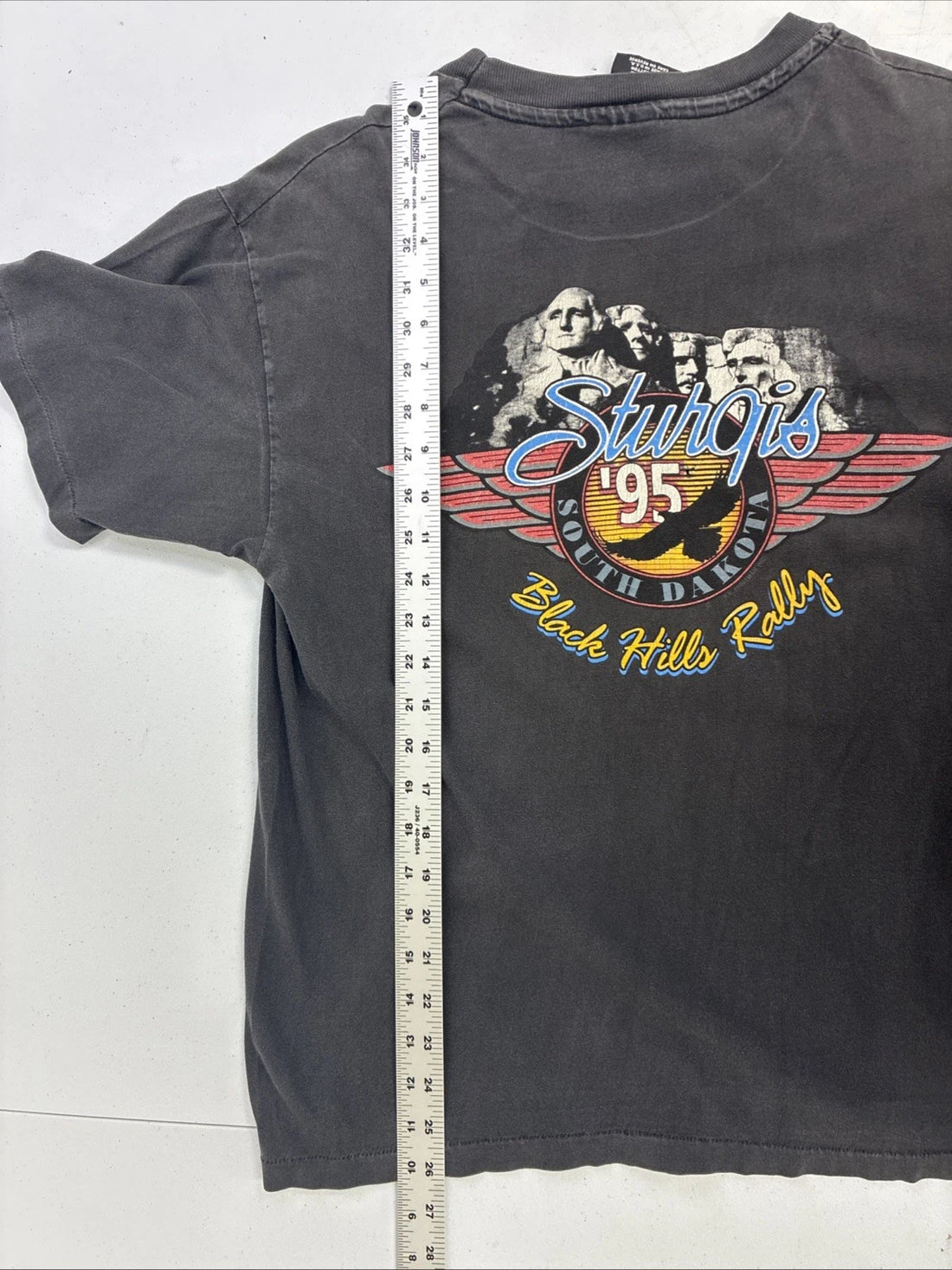 Vintage Harley Davidson Motorcycles Black Hills Rally Sturgis T-Shirt Large 90s
