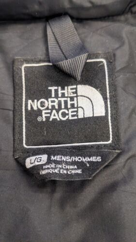 The North Face Nuptse Puffer Jacket Size Large Gray Down Insulated