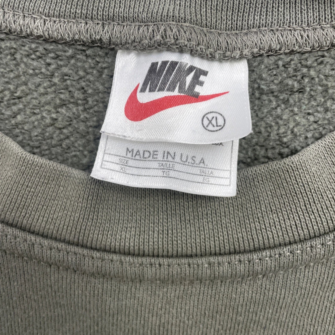 Vintage Nike Spell Out Crewneck Sweatshirt Size XL 90s