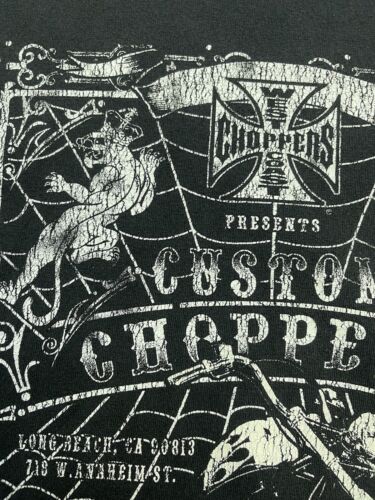 Vintage West Coast Choppers Jesse James T-Shirt Size Large