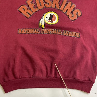 Washington Redskins Sweatshirt Crewneck Size Large NFL