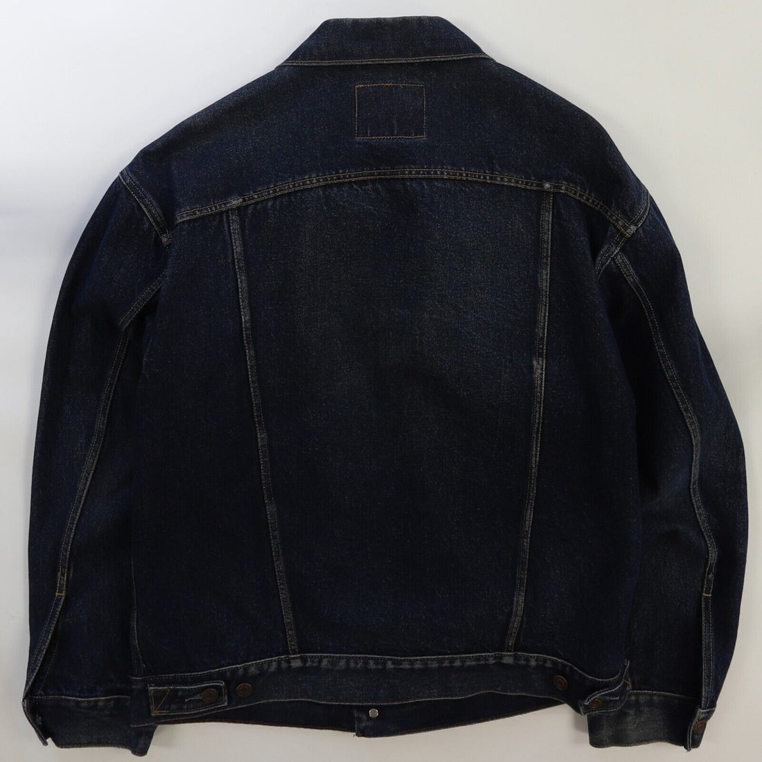 Vintage Levi Strauss & Co Signature Denim Trucker Jacket Size Large Blue