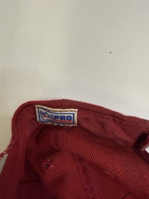 Vintage San Francisco 49ers Grid Wool Logo Athletic Hat Cap OSFA 90s NFL
