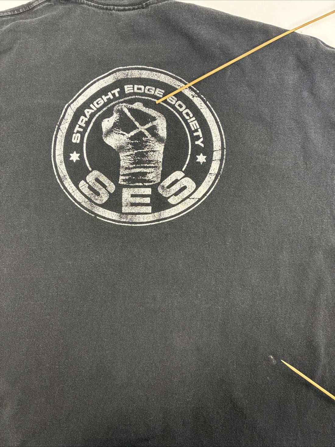 CM Punk Straight Edge Society Wrestling T-Shirt Size XL WWE