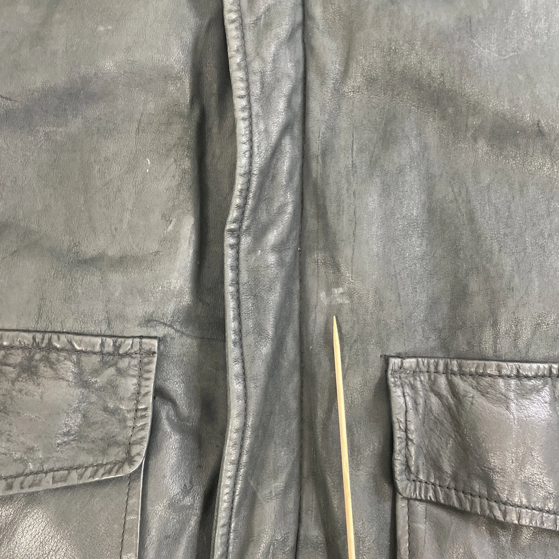 Vintage U2 Wear Me Out Leather Bomber Jacket Size 2XL