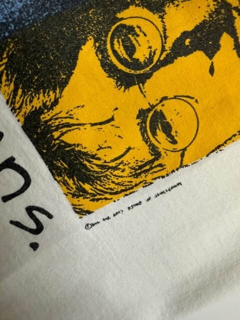 Vintage John Lennon Life Is What Happens To You T-Shirt Size Large 90s