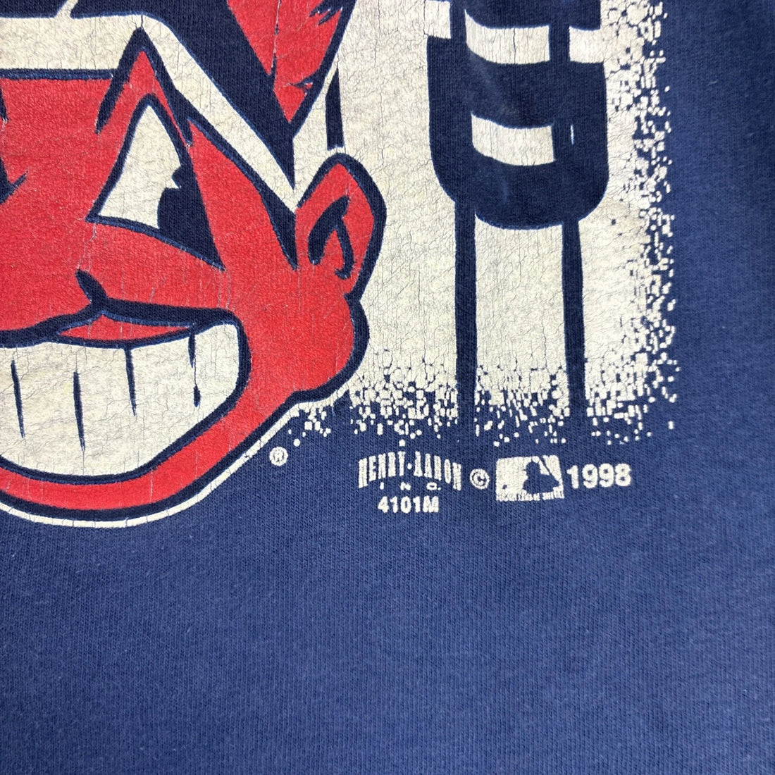 Vintage Cleveland Indians T-Shirt Size XL 1998 90s MLB
